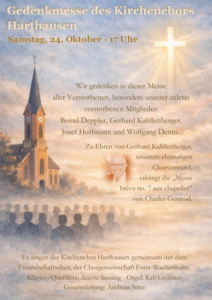Gedenkmesse am 24. Oktober 2026: „Messe brève no. 7 aux chapelles“